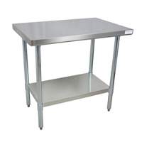 BK Resources 72"W x 30"D 14 Gauge Stainless Steel Work Table - QVT-7230 