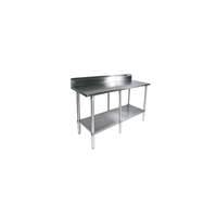 BK Resources 96"Wx30"D Stainless Steel Work Table - VTTR5-9630 