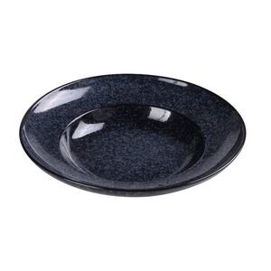 Yanco China Blue Star Glazed Porcelain 12oz Mediterranean Pasta Bowl - BL-710 