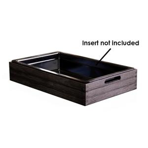 Mikasa Hospitality BQ040H Select Concept Havanna Black Oak 20.9"x 13.1"Container Frame