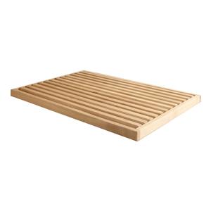 Mikasa Hospitality BQ109L Select Concept Oak 23.6in x 15.7in Bread Cutting Board 