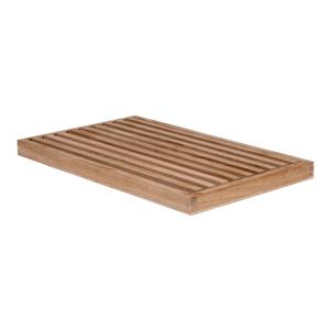 Mikasa Hospitality BQ110L Select Concept Oak 19.7in x 11.8in Bread Cutting Board 