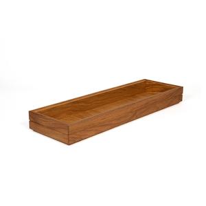 Mikasa Hospitality BQ217L Select Concept Oak 20.9in x 6.4in Cutlery Box - 4 Each 