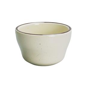 Yanco China Brown Speckled American White Ceramic 7.25oz Bouillon Cup - BR-4 