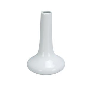 Yanco China Accessories White Porcelain 6" Bud Vase - 3 Doz - BV-1