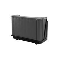 Cambro Cambar 67-1/2in Portable Bar with Pre-mix System - Mahogony - BAR650DX189 