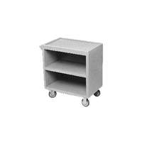 Cambro 3 Shelf Closed Design Polyethylene Service Cart - Brown - BC3304S131 
