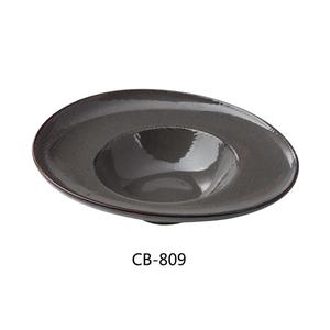 Yanco China Cowboy Basket Weave China 10oz Dessert Plate - 1dz - CB-809 