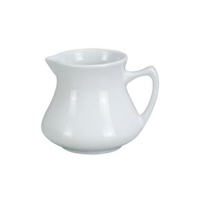 Yanco China Accessores White Porcelain 6 oz. Creamer w/ Handle - 3 Doz - CM-6