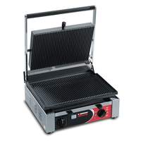 Sirman USA Single Panini Grill w/ Grooved Top & Grooved Bottom - CORT R