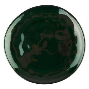 GET Cosmo Green Melamine 10.5" dia. Irregular Coupe Plate- 1 Doz - CS-10-CSG
