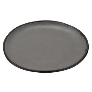 GET Pottery Market Speckled Gray Melamine 10.5in dia. Coupe Plate - CS-100-GR 