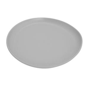 GET Riverstone Light Gray Melamine 6in Serving Plate - 2dz - CS-610-LG 