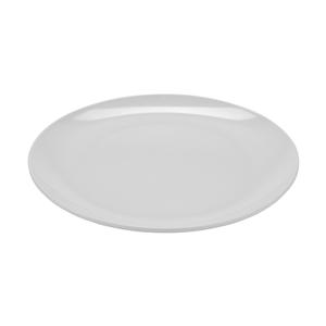 GET Siciliano White Melamine 12in dia. Plate - 1dz - CS-6102-W 