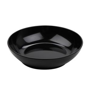 GET Siciliano Black Melamine 1.3qt 8.5in dia. Bowl - 1dz - CS-6106-BK 