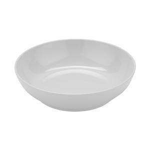 GET Siciliano White Melamine 1.3qt 8.5in dia. Bowl - 1dz - CS-6106-W 