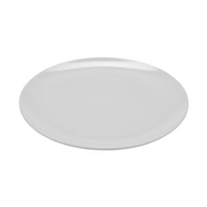 GET Siciliano White Melamine 14in dia. Plate - 1dz - CS-6108-W 
