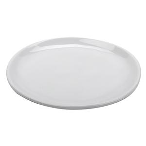 GET Arctic Mill White Melamine 7in dia. Coupe Plate - 1dz - CS-7-AM-W 