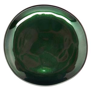 GET Cosmo Green Melamine 7in dia. Irregular Coupe Plate - 1dz - CS-7-CSG 