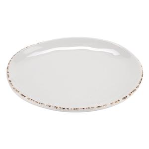 GET Urban Mill Cream 7in dia. Irregular Coupe Plate - 1dz - CS-7-UM 