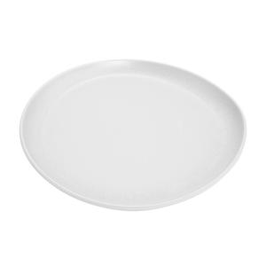 GET Riverstone White Melamine 7in dia. Coupe Bread Plate - 1dz - CS-710-W 