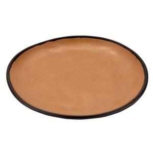 GET Pottery Market Speckled Taupe 9in dia. Coupe Plate - 1dz - CS-90-TP 