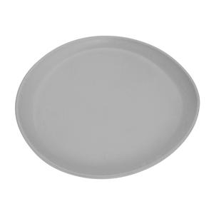 GET Riverstone Light Gray Melamine 9in dia. Coupe Plate - 1dz - CS-910-LG 