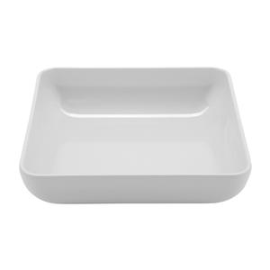 GET Midtown White Melamine 2.3qt Square Bowl - 6 Each - CS-9236-W 