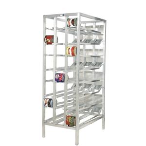 Channel Manufacturing CSR-156 33.25" x 28" Heavy Duty Aluminum Stationary Can Storage Rack
