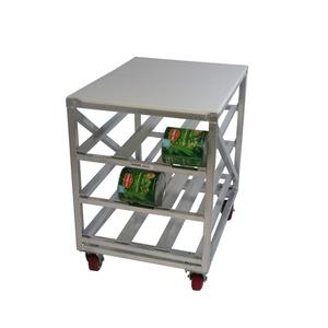 Channel Manufacturing CSR-33MP 25.75"x35.25" Heavy-Duty Aluminum Mobile Can Rack w/Poly Top