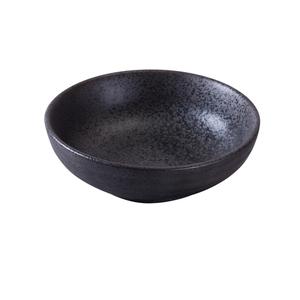 Yanco China Diamond Black Porcelain 9oz 5in dia. Salad Bowl - 3dz - DB-3006 