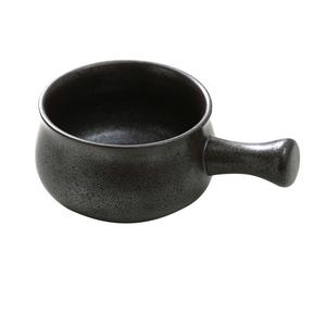 Yanco China Diamond Black Porcelain 18oz Serving Skillet with Lid- 2dz - DB-4105 
