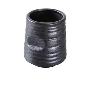 Yanco China Diamond Black Porcelain 10oz Tea Cup - 6dz - DB-9303 