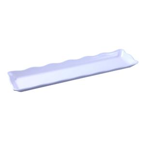 Yanco China Deli White Melamine 19in x 5.25in Serving Tray - 1dz - DC-6019W 