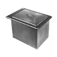 Delfield 22in Drop-In Design Ice Bin/Chest With Cover, 45lb Capacity - 305 