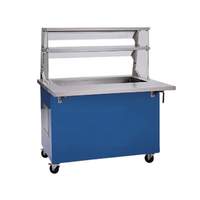 Delfield 36" Shelleyglas Cold Food Serving Counter with Casters - KCI-36-NU