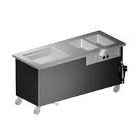 Delfield 96" Shelleygas Combination Hot/Cold Serving Counter - KH2C-96-NU