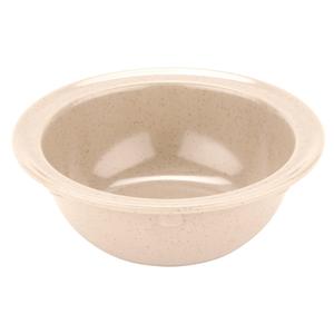 GET Supermel Sandstone Melamine 13oz Rimmed Grapefruit Bowl - DN-313-S 