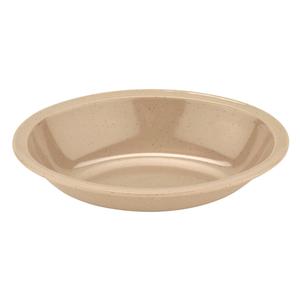 GET Supermel Sandstone Melamine 32oz 10in x 7.25in Rimmed Bowl - DN-332-S 