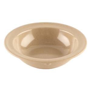 GET Supermel Sandstone Melamine 3.5oz Rimmed Fruit Bowl- 4dz - DN-335-S 