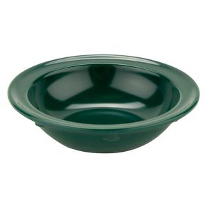 GET Supermel Hunter Green Melamine 5oz Rimmed Fruit Bowl-4dz - DN-350-HG 