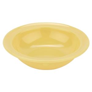 GET Supermel Yellow Melamine 5oz Rimmed Fruit Bowl - 4dz - DN-350-Y 