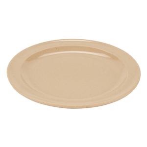 GET Supermel Sandstone Melamine 8in dia. Lunch Plate - 2dz - DP-508-S 