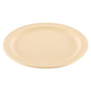 GET Supermel Tan Melamine 9in dia. Dinner Plate - 2dz - DP-509-T 