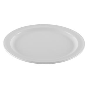 GET Supermel White Melamine 9in dia. Dinner Plate - 2dz - DP-509-W 