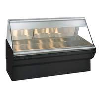 Alto-Shaam Halo Heat 72" Heated Display Case System - Stainless - EC2SYS-72/PR-SS