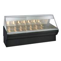 Alto-Shaam Halo Heat 96" Heated Display Case System - Stainless - EC2SYS-96/PL-SS