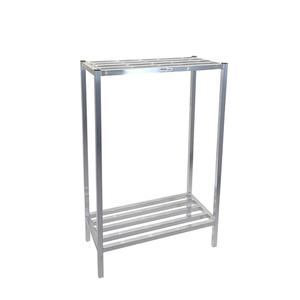 Channel Manufacturing ED2042-2 42"x20"Welded Aluminum Dunnage Shelving Unit w/ 52.5"Spacing