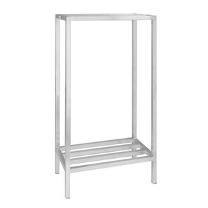 Channel Manufacturing ED2048-2 48"x20"Welded Aluminum Dunnage Shelving Unit w/ 52.5"Spacing