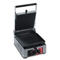 Sirman USA Single Panini Grill w/ Grooved Top & Grooved Bottom - ELIO R